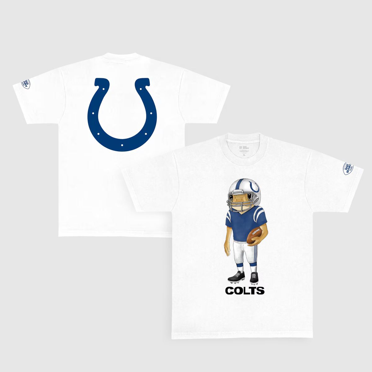 Men 2026 NFL Indianapolis Colts T-shirt white 001->houston texans->NFL Jersey